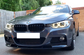 F30 3-SERIES M PERFORMANCE STYLE MATTE BLACK FRONT LIP