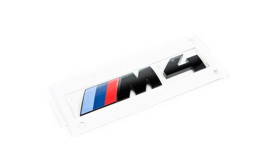 BMW M4 BLACK BADGE TRUNK EMBLEM