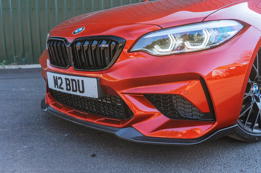 F87 M2 COMPETITION CS STYLE CARBON FIBRE FRONT LIP