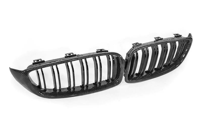 F80 M3 / F82 M4 CARBON FIBRE DUAL SLAT KIDNEY GRILLES