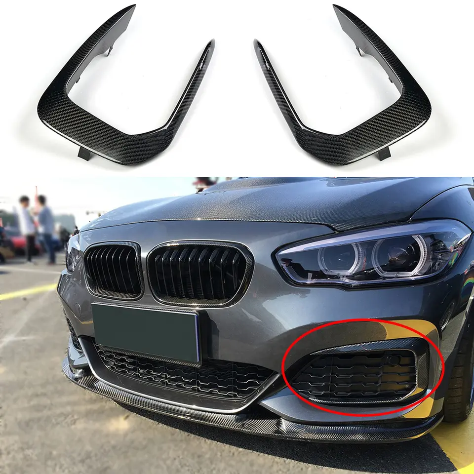 F20 LCI CARBON FIBER FRONT BUMPER TRIM