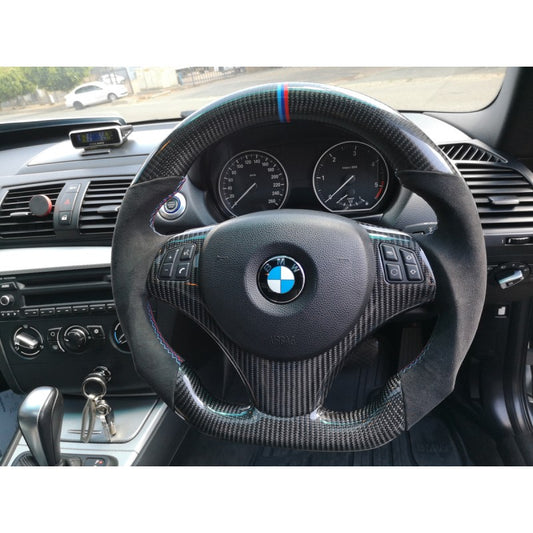 E-SERIES CARBON FIBER STEERING WHEEL - MANUAL MODEL