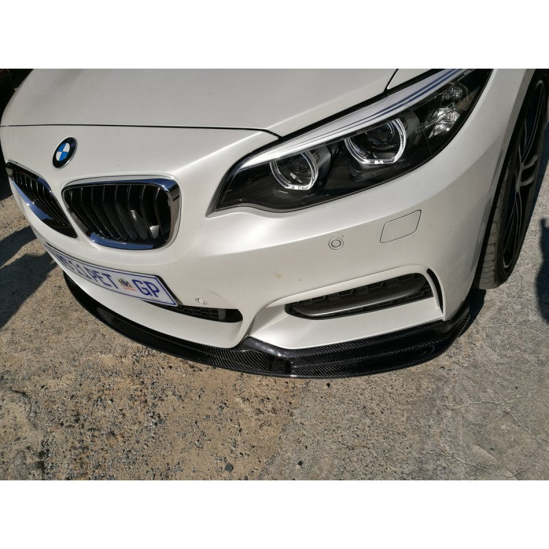 BMW F22 3D CARBON LIP FOR 2 SERIES