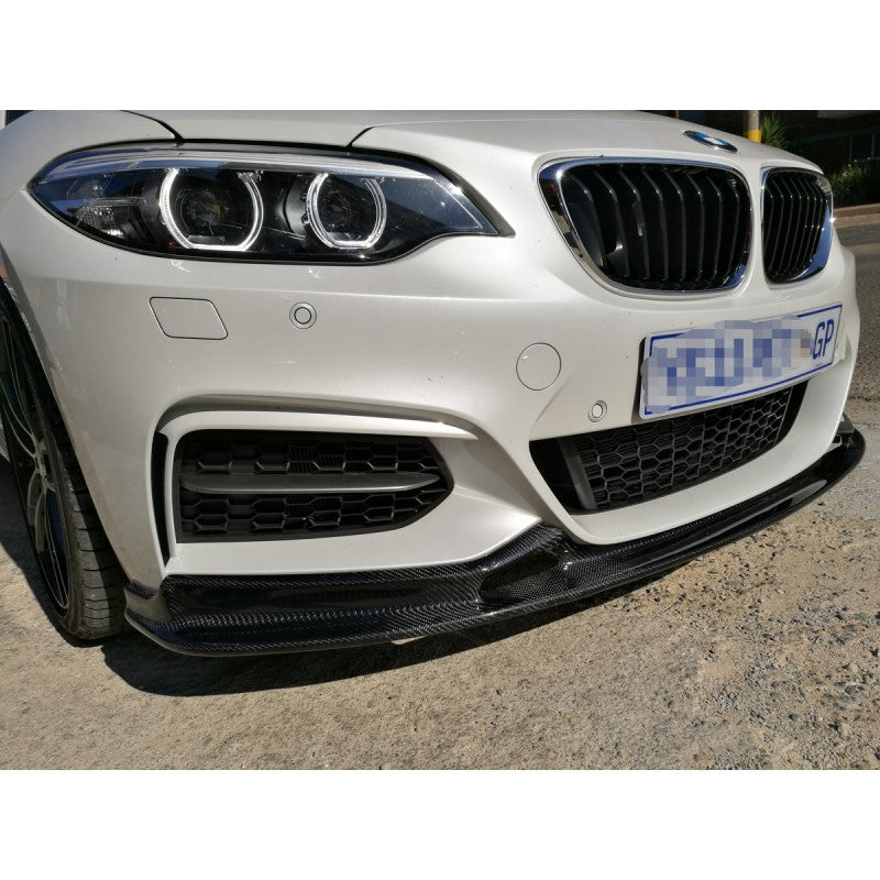 BMW F22 3D CARBON LIP FOR 2 SERIES
