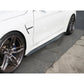 F82 PSM STYLE CARBON SIDE SKIRTS