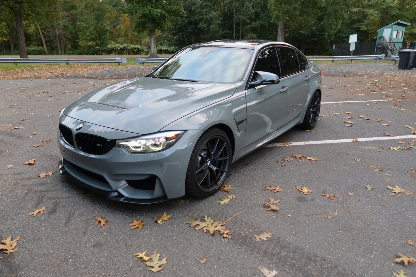 F80 M3 / F82 M4 CS STYLE GLOSS BLACK FRONT LIP