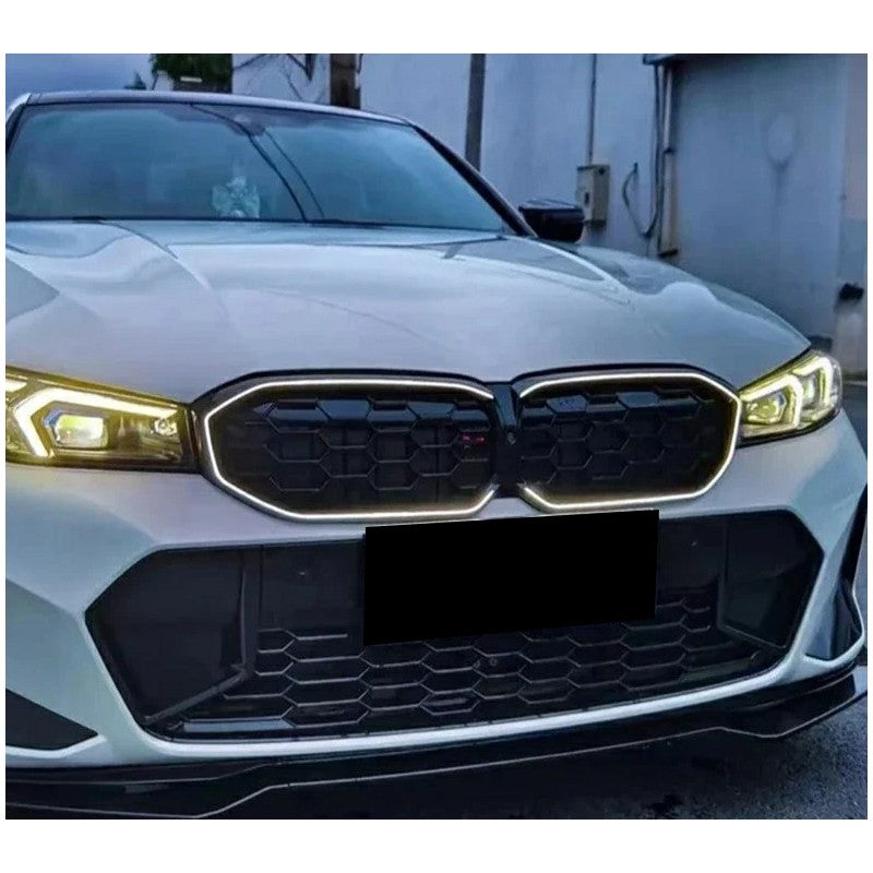 G20 LCI FRONT LED GRILLE BMW 3 SERIES SINGLE LINE GRILLE WITH LED LIGHT