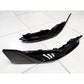 G82 M4 MP STYLE GLOSS BLACK REAR SPLITTERS