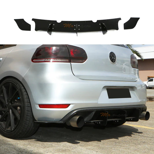 GOLF 6 GTI MX-STYLE REAR DIFFUSER