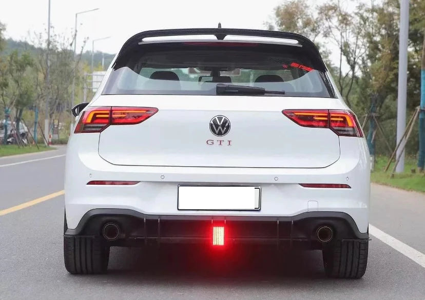 GOLF 8 GTI  DIFFUSER WITH F1 LED LIGHT