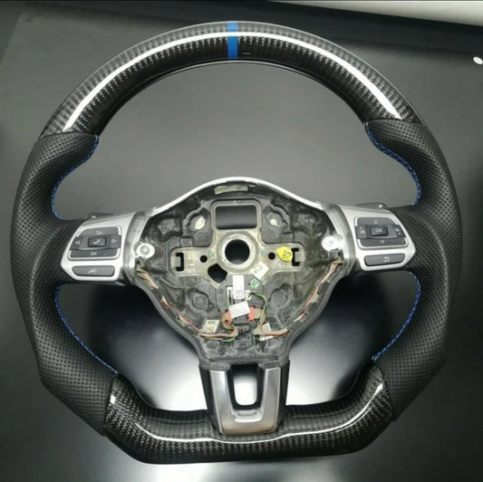 GOLF 6 GTI / 6R CARBON FIBER STEERING WHEEL