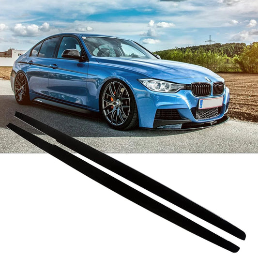 F30 3 SERIES M PERFORMANCE STYLE SIDE SKIRT EXTENSIONS