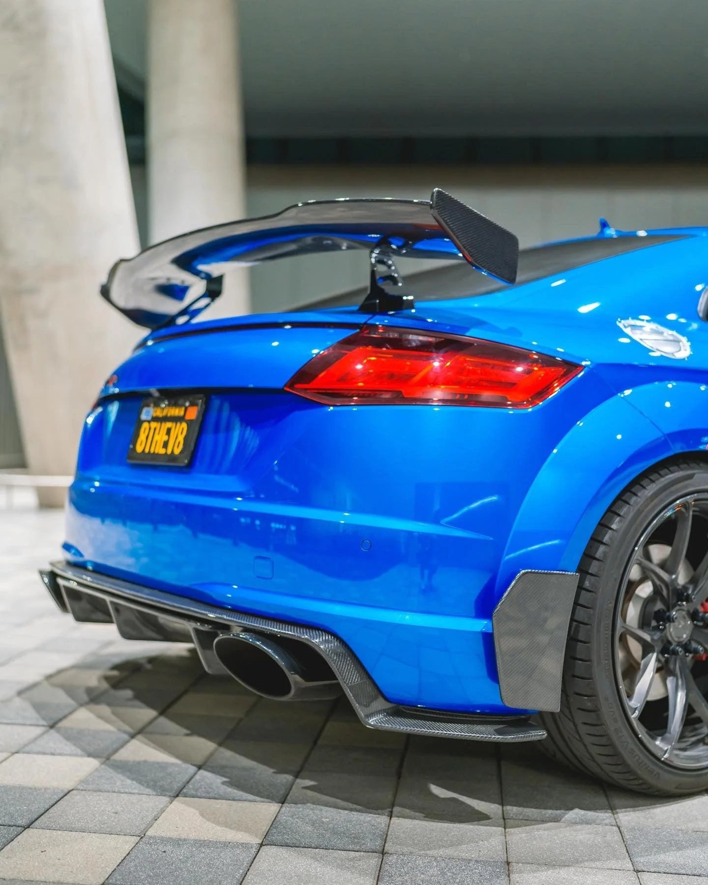 AUDI TTS/ TTRS 8S CARBON FIBRE DIFFUSER