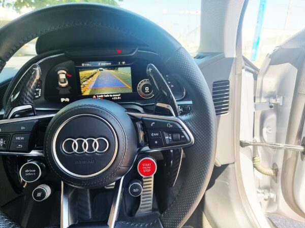 AUDI RS MODELS (NEW GEN) CARBON FIBRE BATMAN STYLE DSG PADDLE SHIFT EXTENSIONS