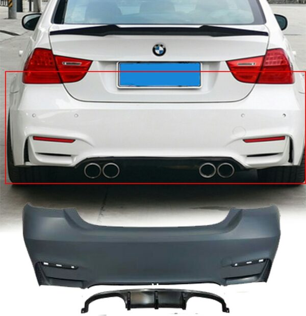 E90 3-SERIES M4 STYLE REAR BUMPER – Karbon Auto