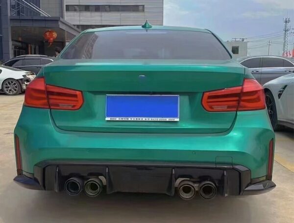 F30 3 SERIES G80 M3 STYLE REAR BUMPER