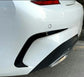 G20 3-SERIES BLADE STYLE REAR BUMPER CANARDS