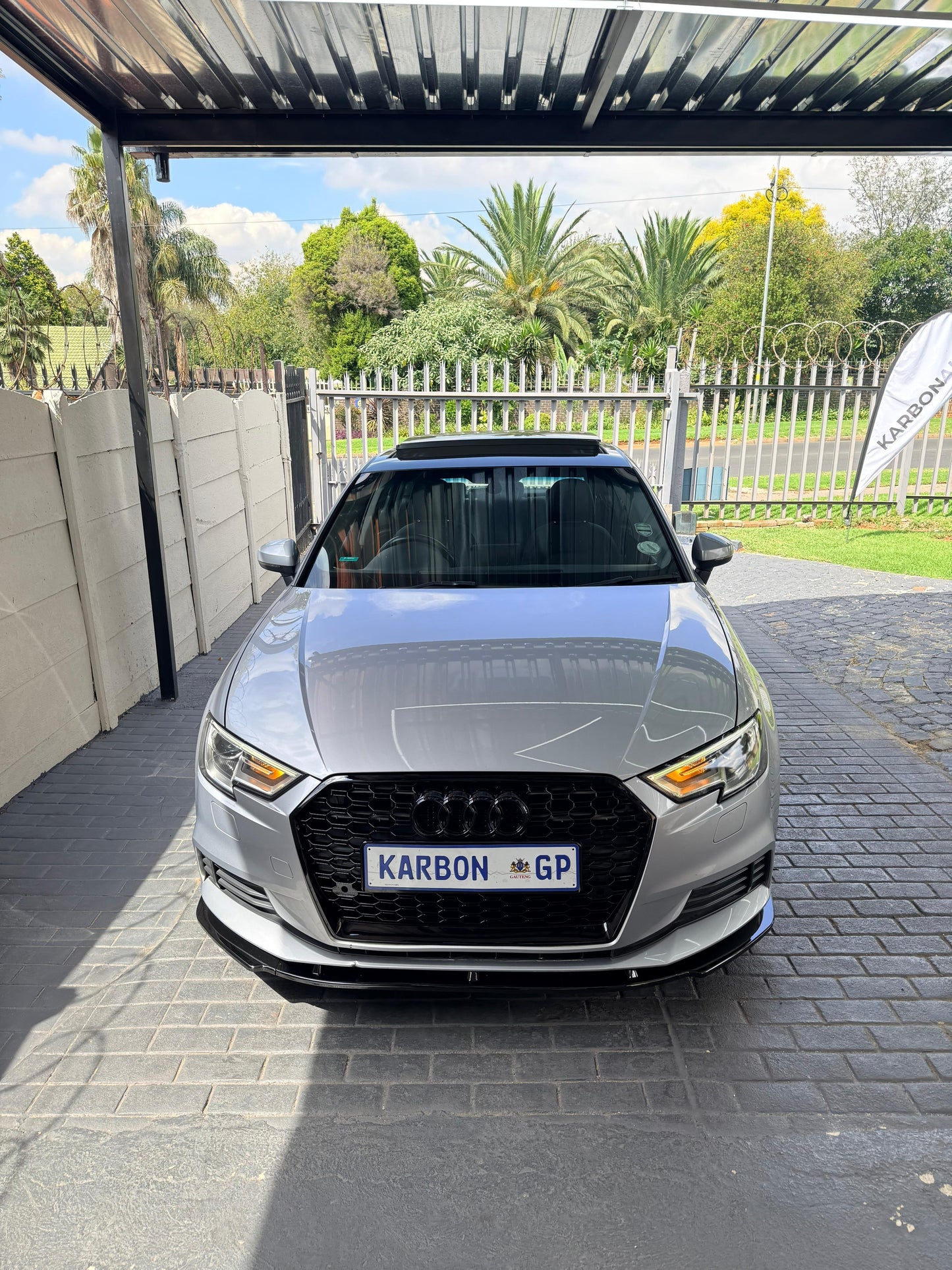 A3 8V1 HATCH 13-16 NON S-LINE FRONT LIP