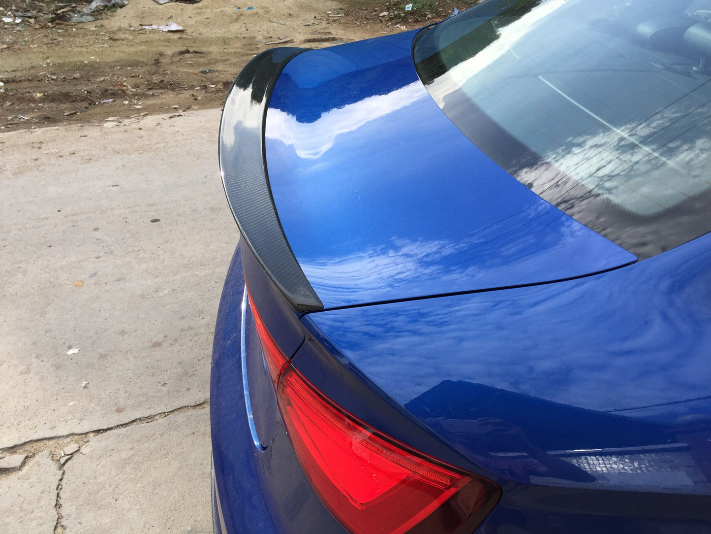 AUDI A3 / S3 - 8V/8V.2 CARBON FIBER SEDAN BOOT SPOILER