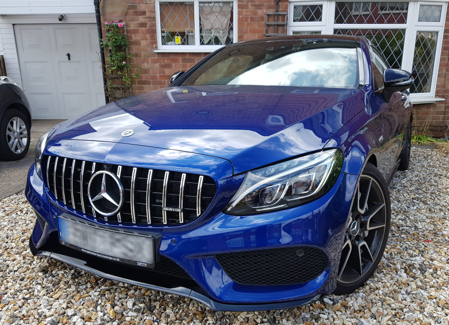 MERC W205 C-CLASS GTR PAN AM STYLE GRILLE