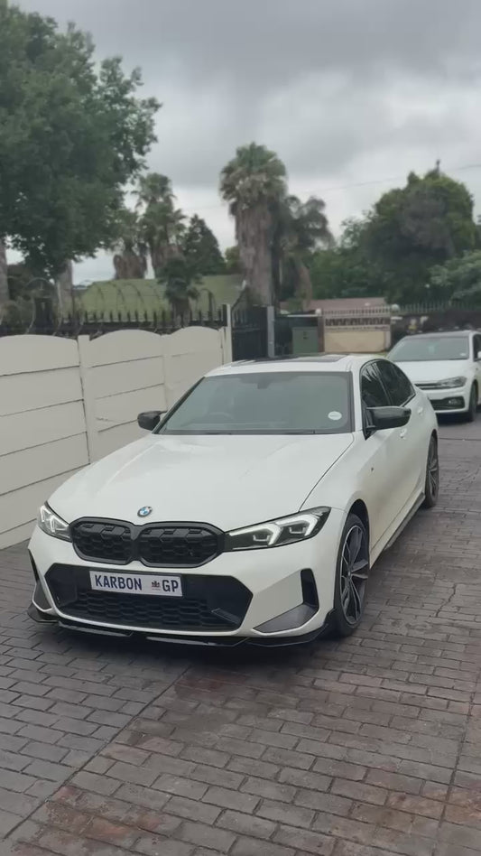 G20 3-SERIES LCI PERFORMANCE STYLE GLOSS BLACK FRONT LIP