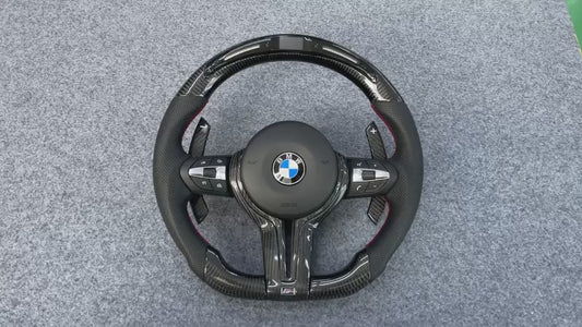 F SERIES LED CARBON STEERING WHEEL