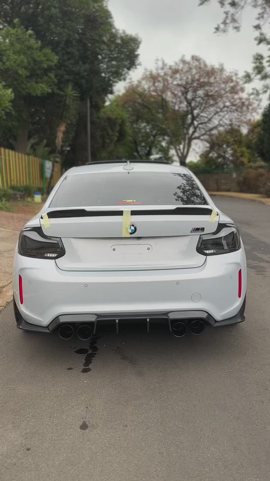 F87 M2 VORSTEINER STYLE CARBON FIBRE DIFFUSER