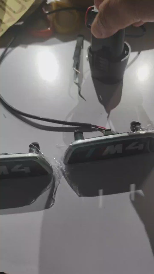 M4 SEAT BADGE/EMBLEM LED
