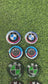 BM CARBON BADGE SET