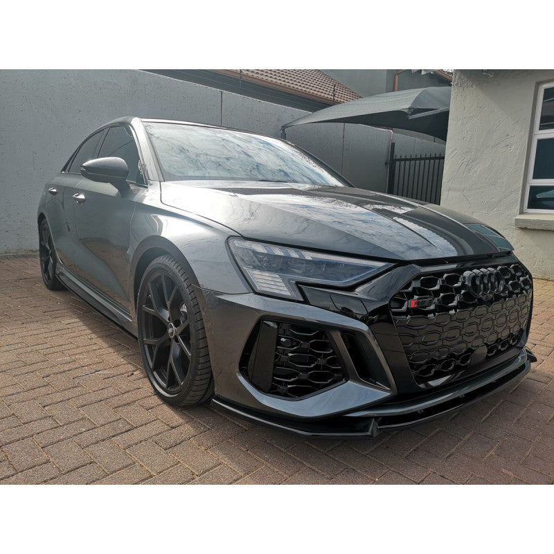 AUDI 8Y MX STYLE GLOSS BLACK FRONT LIP