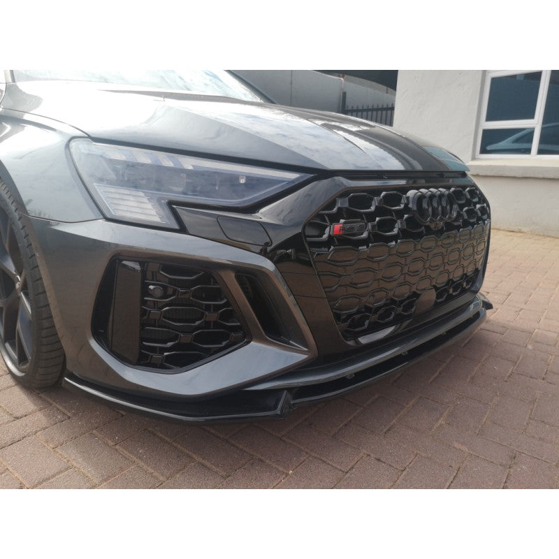 AUDI 8Y MX STYLE GLOSS BLACK FRONT LIP