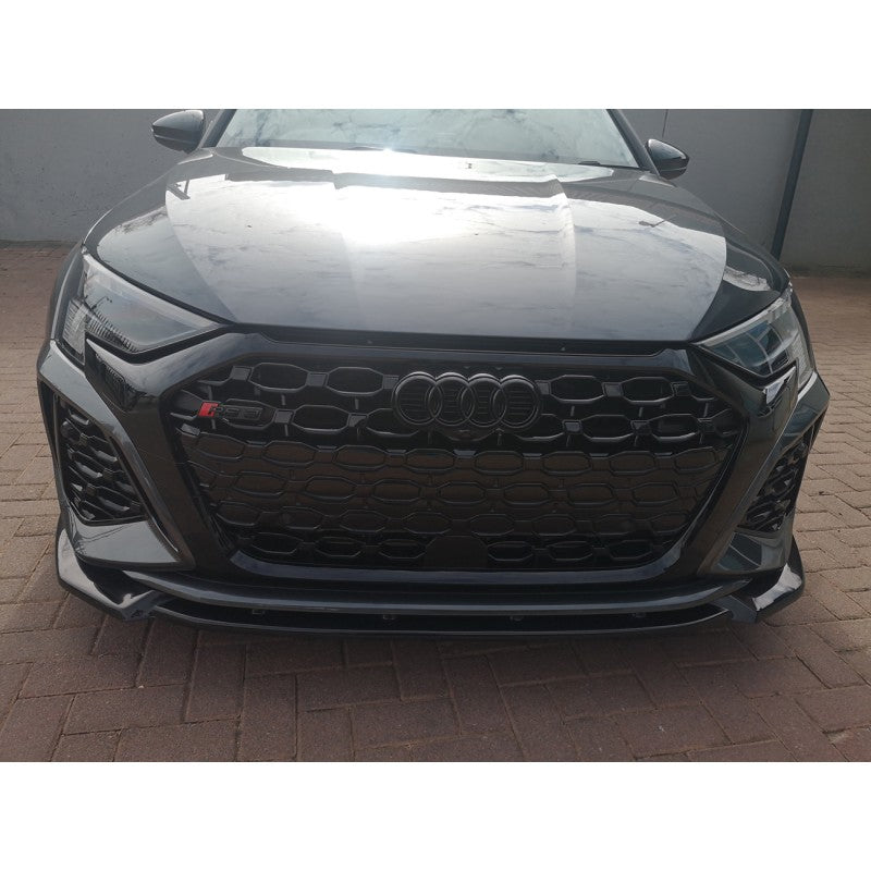 AUDI 8Y MX STYLE GLOSS BLACK FRONT LIP