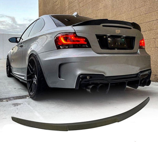 E82 VRS M4 STYLE CARBON FIBER BOOT SPOILER