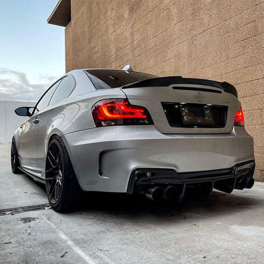 E82 VRS M4 STYLE CARBON FIBER BOOT SPOILER