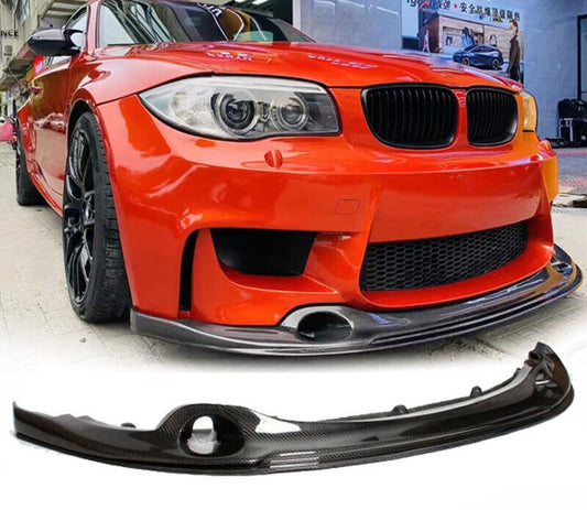 E82 1M COUPE CARBON FRONT LIP