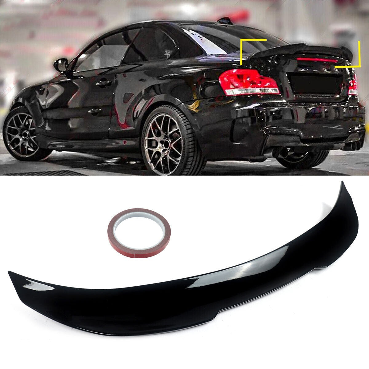 E82 PSM STYLE BOOT SPOILER