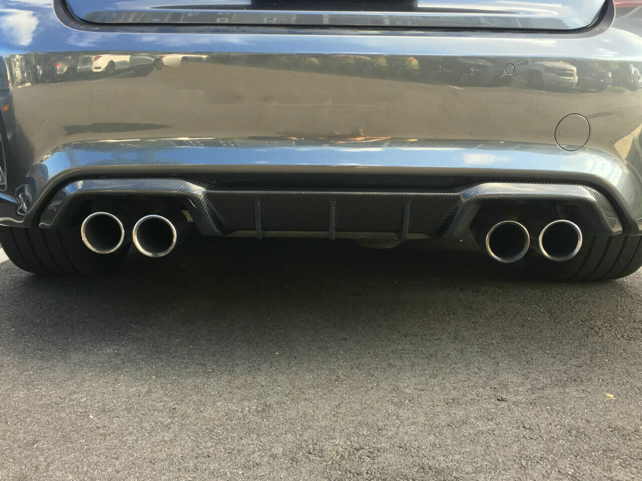 F87 M2 PERFORMANCE STYLE REAR DIFFUSER