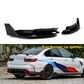 G80 M3 GLOSS BLACK M PERFORMANCE STYLE DIFFUSER WINGLETS