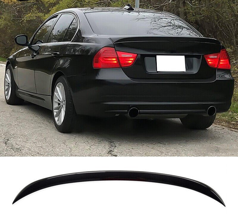 E90 3-SERIES M SPORTS REAR GLOSS BLACK BOOT SPOILER