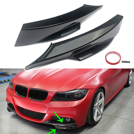 E90 FACELIFT PERFORMANCE STYLE CARBON FIBRE SPLITTERS