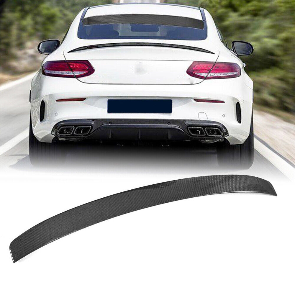MERC W205 C-CLASS COUPE CARBON FIBRE ROOF SPOILER – Karbon Auto