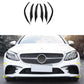 MERC W205 C-CLASS 6-PC FRONT BUMPER CANARDS