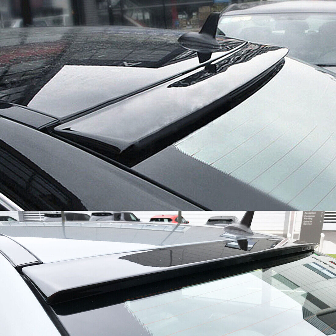 thumbnail image 2 of Gloss Black AMG Style Trunk Spoiler Wing For Mercedes W204 C-Class (2008-2014) 2 of 4