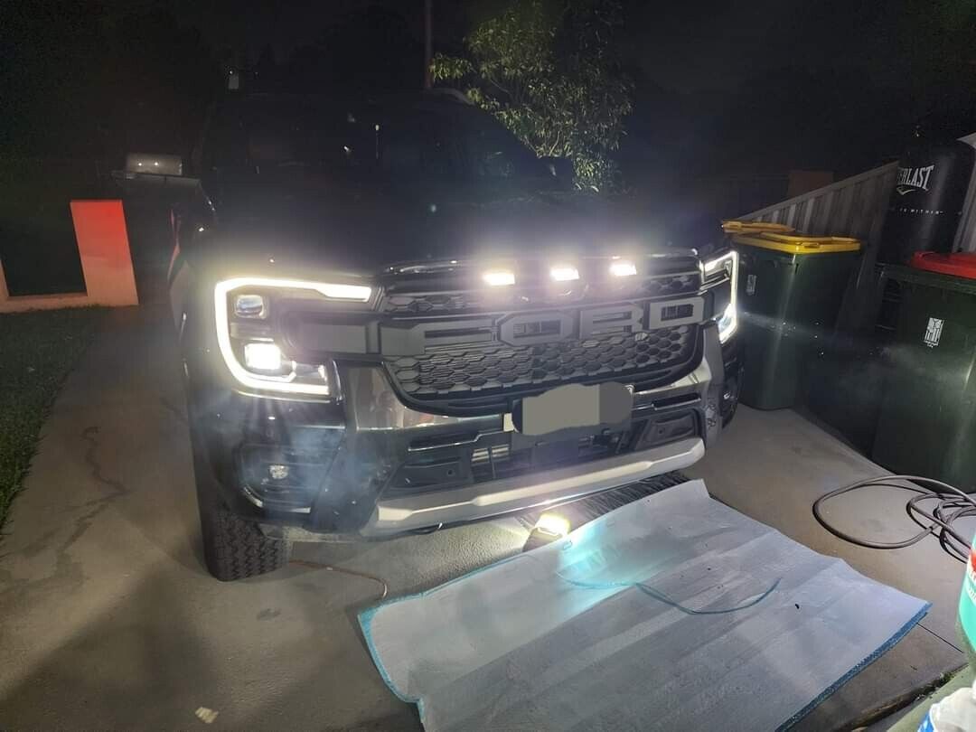 FORD RANGER NEXT GEN RAPTOR STYLE LED UPGRADE GRILLE – Karbon Auto