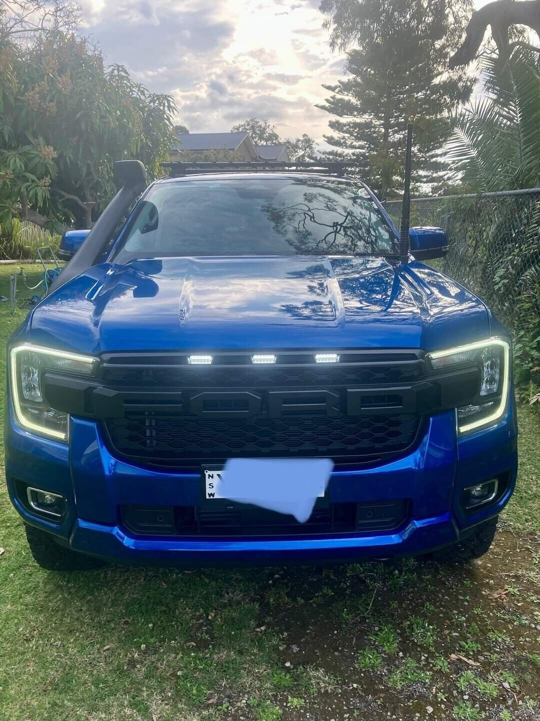 FORD RANGER NEXT GEN RAPTOR STYLE LED UPGRADE GRILLE