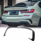 G20 3-SERIES BLADE STYLE REAR BUMPER CANARDS