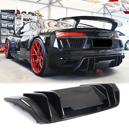 AUDI R8 4S VRS STYLE CARBON FIBRE DIFFUSER