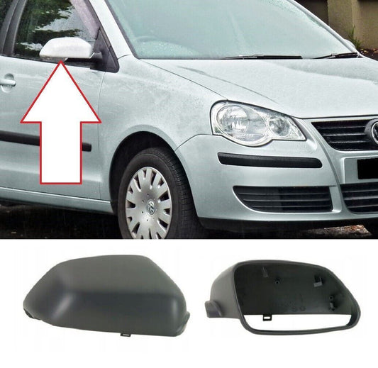 POLO 9N / VIVO 06-09 GLOSS BLACK MIRROR COVER