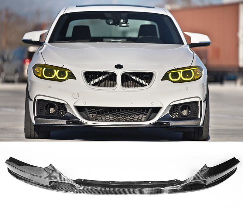 F22 EXO STYLE CARBON FIBRE FRONT LIP