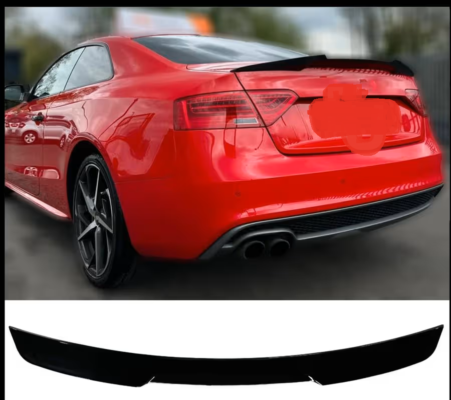 AUDI A5 B8/B8.5 GLOSS BOOT SPOILER M4 STYLE 4D